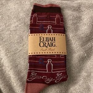 Men's Maroon Casual Socks